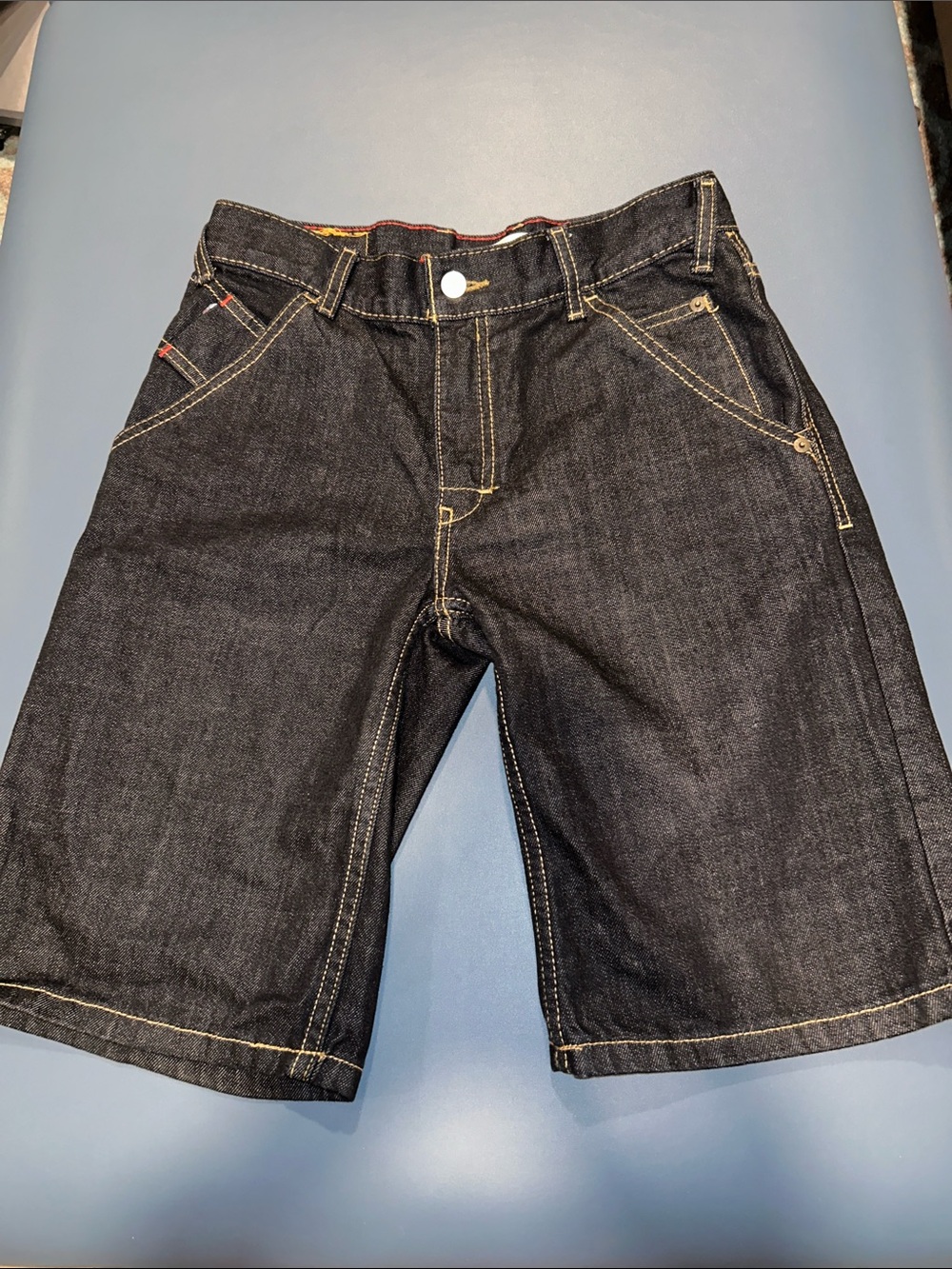 Levi's Dark Blue Denim Big Boy’s Shorts